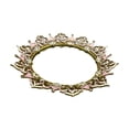 thumbnail image 2 of Bandeja de tocador con espejo de Metal, soporte para anillo, pendientes, organizador de llaves, decoración de mesa de 18,4x3,6 cm para decoración de, 2 of 7