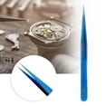 thumbnail image 4 of Pinzas De Reloj De Acero Inoxidable, Pinzas Antimagnéticas De Alta Dureza Herramienta De Reparación De Relojes, Pinzas De Joyería Antiestáticas Pinzas De Reloj para Fabricación De Joyas(5#) Amonsee No, 4 of 6