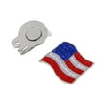 thumbnail image 5 of Assorted Patterns Golf Cap Clip With Detachable Golf Ball Marker - Portable And Lightweight - Great Golfer Gifts And Hat Decoration, 5 of 5
