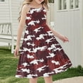 thumbnail image 4 of 4-5 Years Kid Camouflage Cotton Girls Dresses Summer Girl Clothes, 4 of 7