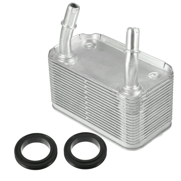 Unique Bargains Vehicle Engine Oil Cooler Housing with Gasket Assembly for BMW X5 2000-2006 17207500754