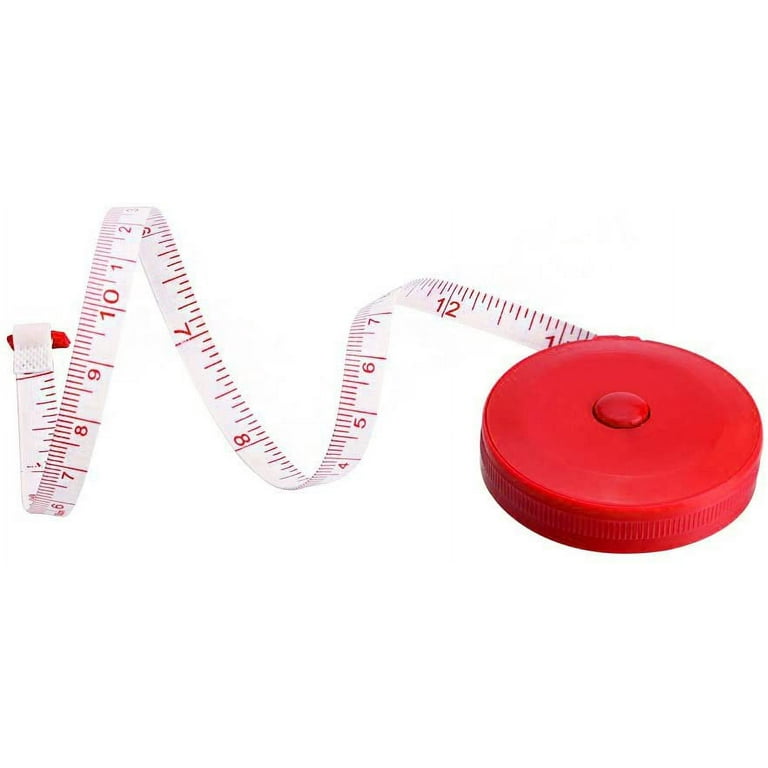 1x Random Color Retractable Tape Measure Sewing Dieting Tapeline Ruler Tiny Tool Practical Home Tool Retractable Measure Tape