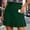 Army Green, variant on Women’s High Waist Mini Skort, Side Patch Pocket Fishtail Flounce Hem Firm Woven Fabric, Relaxed Fit for Neighborhood Wanders Green S