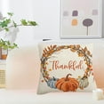 thumbnail image 6 of PALIFEUR Fall Throw Pillow Covers, 18 x 18 Inch Autumn Thanksgiving Pillow Covers, Hallolween & Fall Decor Pumpkin Pillow Case, Maple Leaves Decorative Pillow Case for Couch Patio Bench, 6 of 7