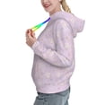 thumbnail image 2 of Disketp Shells Pearl Womens Casual Hoodies Crew Neck Long Sleeve Sweatshirts Pullover Tops-XX-Large, 2 of 7