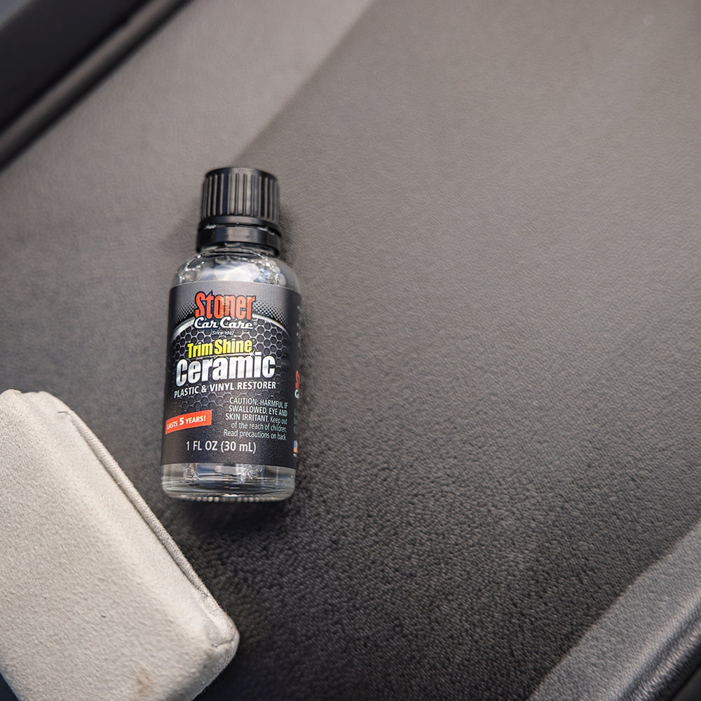 Stoner Car Care 95451 Trim Shine Ceramic Plastic and Vinyl Restorer Kit Professional Grade Restore Automotive Create a Semi-Permanent Shine