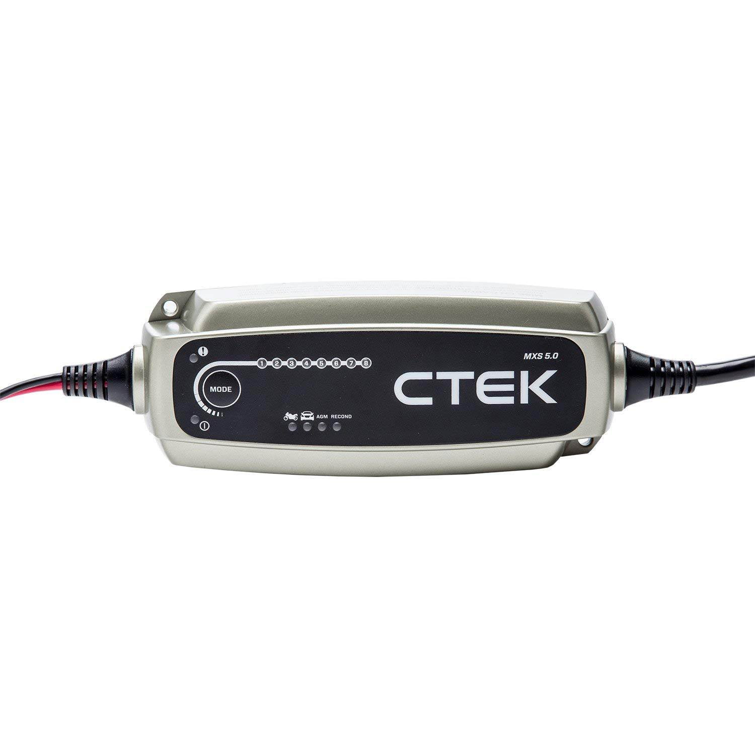 【スリル】CTEK バッテリーチャージャー MXS 5.0 40-206 CTEK - 40-206 MXS 5.0 Fully Automatic 4.3 amp Battery