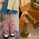 thumbnail image 3 of Calcetines cálidos japoneses de Lolita, conjuntos de calcetines sexis de leopardo, calentadores de piernas góticos de invierno, 3 of 5