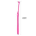 thumbnail image 2 of Cepillo interdental de ortodoncia Limpieza Cepillo de dientes suave Cuidado bucal (Rosa), 2 of 5