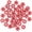 Red White, variant on RCFINE 50pcs Christmas Candy Cane Decoration Christmas Tree Hanging Ornaments DIY Art Decoration for Holiday Decoration Party Favors (Pink White,2.5 cm)