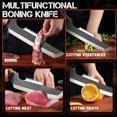 thumbnail image 4 of Cuchillo para deshuesar carnicero, estilo rococó, con funda, 8.8 pulgadas, 4 of 9