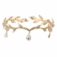 thumbnail image 3 of Chok Mariage Diadème Cheveux Strass Brillant Couronne de Mariée Forme de Feuilles Diadème Réglable Accessoires Cheveux de Mariage Accessoires Tête Bijoux, 3 of 8