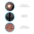 thumbnail image 4 of Paraguas Canotagio automatico y amplio para sol y lluvia cafe Canotagio PRMANL-AZ, 4 of 4