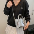 thumbnail image 1 of Bolso PU cuero hombro con bolso de mano de mano, 1 of 9