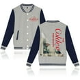 thumbnail image 2 of The Coldest Profession Album Collection Merch Baseball Jacket – Unisex Varsity Style Long Sleeve Graphic Coat for Music Fans, 2 of 5