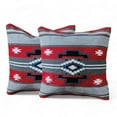 thumbnail image 6 of 20 X 20 Handwoven Wool Southwestern Pillows - Western Pillow Covers, 6 of 22