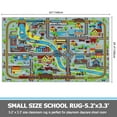 thumbnail image 2 of Capslpad Kids Rug for Playroom 3'3" x 5'2" Learning Kids Play Area Rug Large Traffic Road Cars Rug Play Mat for Kid Toy Nursery Rug Kids Car Carpet for Living Room Home Decor, Sky Blue C95, 2 of 3