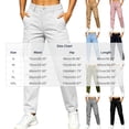 thumbnail image 3 of KIHOUT Womens Multi Pocket Cargo Pants High Waisted Straight Leg Solid Color Casual Hiking Pants with Flap Pockets Outdoor Trouser Slim Fit, 3 of 7