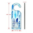 thumbnail image 3 of Do Not Disturb Door Knob Hanger Sign - Feathers, 3 of 3