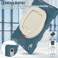thumbnail image 5 of Dteck Case For iPad 11-inch (A16) 2025/iPad 10th Generation 10.9 inch,Heavy Duty Armor Protection Rotatable Kickstand Handle Case Shockproof Rubber Rugged Cover for iPad 10th/11th Gen,Cornflowerblue, 5 of 7