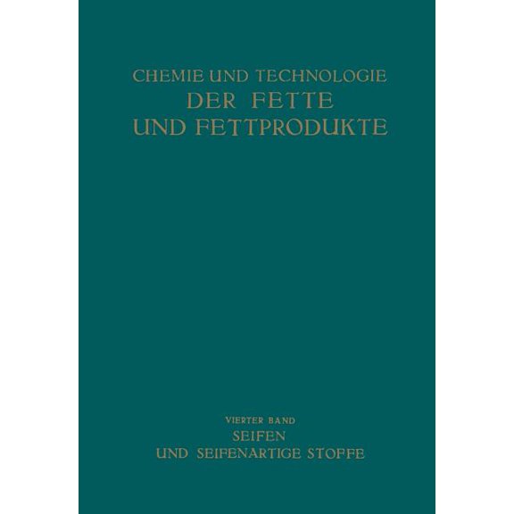 Seifen Und Seifenartige Stoffe, (Paperback)