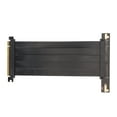 thumbnail image 1 of Flexible GPU Riser Cable, PCIE 4.0 X16 Riser Cable, High Speed Flexible Extender Card Extension Port 90 Degree GPU Extension Cable for RTX 4090, 1 of 8