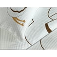 thumbnail image 4 of Ambesonne Stork Quilted Bedspread Set 3 Pcs, Classic Cartoon Flying Bird, Queen Size, Multicolor, 4 of 5