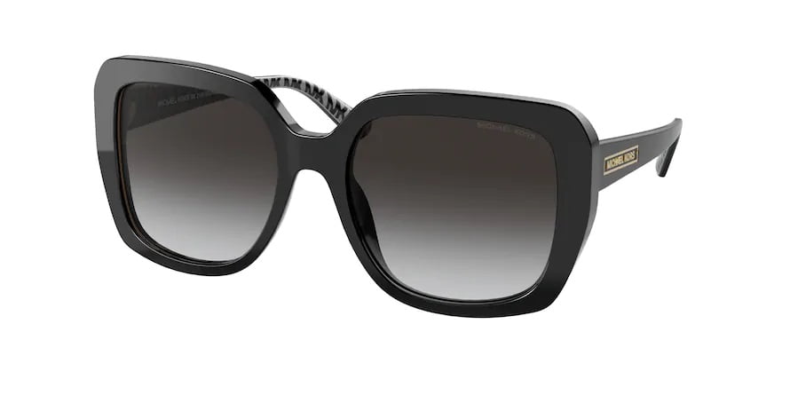 MICHAEL KORS Manhasset MK2140 30058G Black Grey Grad 55 mm Women's Sunglasses