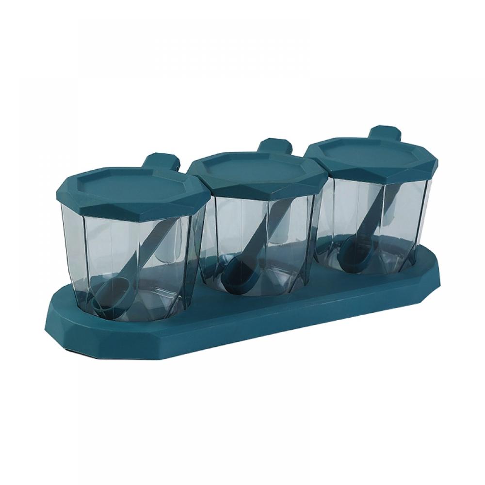 3 in 1 Seasoning Box Seasoning Spoon Combination Seasoning Spice