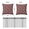 thumbnail image 3 of Rateoe Strawberry Pattern Throw Pillow Cover Premium Pillow Stuffer Sham Square for Decorative Cushion Bed Couch Sofa(Pillow insert not included), 3 of 8