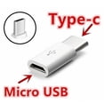 thumbnail image 2 of Adaptador universal tipo C macho a micro USB hembra de 1/5/10 Uds., Convertidor de carga de sincronización de datos, conector USB-C seitruly PJ6824-02B, 2 of 2