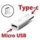 thumbnail image 2 of Adaptador universal tipo C macho a micro USB hembra de 1/5/10 Uds., Convertidor de carga de sincronización de datos, conector USB-C kenally PJ6824-02B, 2 of 2