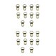 thumbnail image 4 of Riwesomey Gancho de 100 uds, ganchos de agujero geométrico semicircular, anillo colgante moderno Simple, colgadores de suministros para el Oro 763 Semicírculo 2piezas, 4 of 6