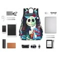 thumbnail image 4 of Goofa The Nightmare Before Christmas Pattern School Backpack for Students – Tear-resistant Bag Spacious, Comfortable, and Stylish Backpack with Multiple Pockets, 4 of 7