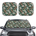 thumbnail image 2 of Cauagu Lilies Flowers Cauagu {designName} Print Foldable Car Windshield Sun Shade | Front Windshield Shade for Sun | Fits Small Sedans, Mini SUVs, Hatchbacks-Medium, 2 of 6