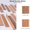 thumbnail image 2 of Cherry Wood Candle Wick,Thicken Wood Wicks, 2 of 5