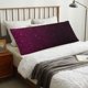 thumbnail image 4 of Balery Dark Purple Glitter Funda Protectora para Almohada Corporal de Algodón Hipoalergénico con Cierre(55 x 21 pulgadas), Almohadas No Incluidas, 4 of 7