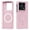 Pink, variant on ELEHOLD Magnetic Case for Moto Razr Fold, Anti-Scratch Shockproof Rugged Non-Slip Anti-Fingerprint Cover Wireless Charging Compatible, Beige