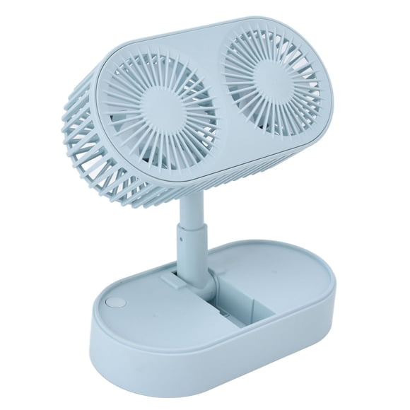 Ventilador doble, ventilador doble de escritorio Ventilador de escritorio doble Ventilador de doble aspa Solución innovadora