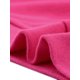 thumbnail image 5 of Top Acanalado Con Botones Y Mangas Largas Con Cuello Vuelto Para Mujer Rosa Fucsia XS, 5 of 5
