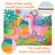 thumbnail image 5 of Rompecabezas para niños pequeños Rompecabezas de madera de dibujos animados Coloridos animales del zoológico Juguetes educativos de aprendizaje Regalo para niños pequeños Niños, Dinosaurio Muyoka Hogar, 5 of 6