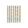 thumbnail image 2 of WARRIOR Drill Bits 1/4 Inch Titanium High-Speed Steel 118 Degree Tips 7-Piece 4 Inch Length, 2 of 3