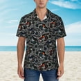 thumbnail image 4 of Daiia Cool Off-Road Vehicle Hawaiian Shirt for Men Gentle Cotton Regular Short Sleeve Casual-Medium, 4 of 9