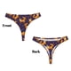 thumbnail image 3 of Balery Stars and Fox Cute Tangas de Algodón para Mujer con Estampado – Ropa Interior Sexy, Transpirable, G-string-Small, 3 of 6