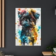 thumbnail image 4 of Affenpinscher Dog Poster Wall Art for Bedroom Living Room Funny Graffiti Dog Picture Cool Dog Decor Wall Art, 4 of 6