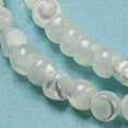 thumbnail image 3 of 10strands White Shell Dyed Beads Strands Nuggets Linen 2.5~3.5x3~3.5x2~3.5mm Hole: 0.4mm about 139pcs/strand 15.16''(38.5cm), 3 of 4