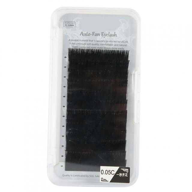 Pestañas postizas de volumen de 11 a 13 mm para extensiones de pestañas largas y rizadas Ultimate Glamour Expert