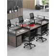 thumbnail image 3 of Executive Workbench Office Desk Combination Simplicity Modern Clerk Office Desk Storage Computer Escritorio Furniture QF50OD My Lux Decor Round, 3 of 15
