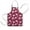 Red Baseballs and, variant on Red Baseballs and Stars Pattern Kids Aprons for Girls and Boys,Adjustable Neck Strap Toddler Aprons for Kids Cooking Baking