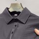 thumbnail image 4 of pstuiky camisetas de hombre, Blusa deportiva informal de manga corta con cuello vuelto para hombre camisetas de hombre l, 4 of 7